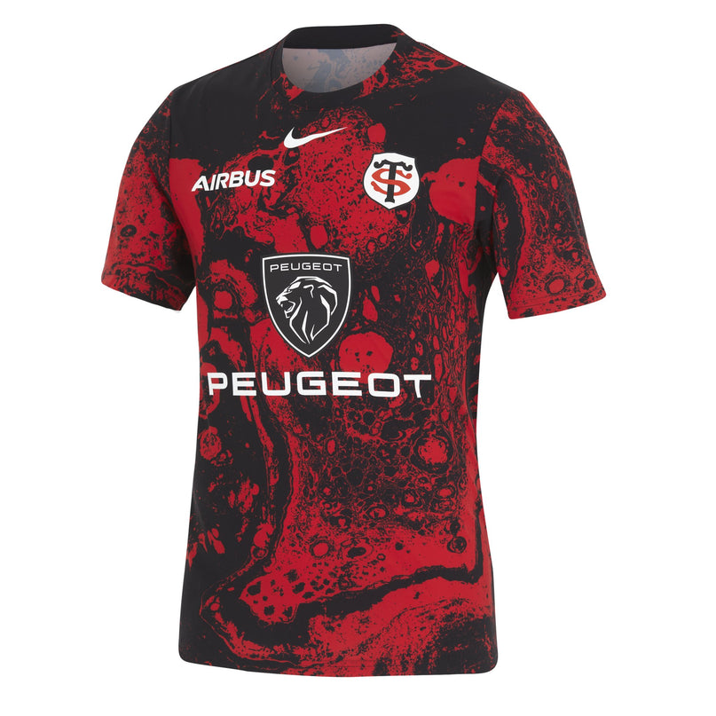 Nike Mens Toulouse Pre - Match Jersey 24/25 |Rugby Jersey | Nike Toulouse 24/25 | Absolute Rugby