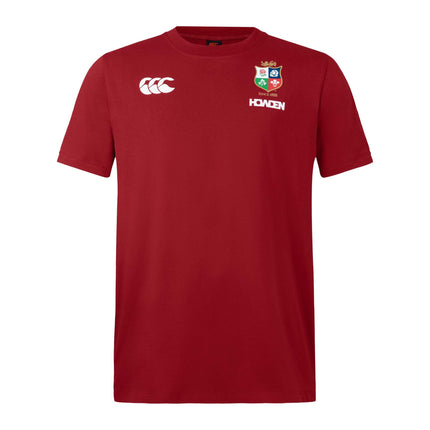 CCC British & Irish Lions Cotton T-Shirt 2025 - Red