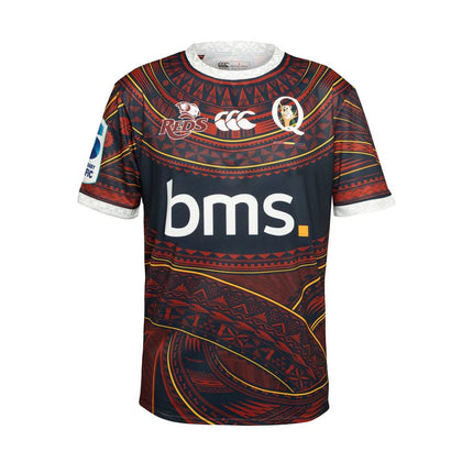 Queensland Reds Pasifika Warm Up Top 25/26 |Training Jersey | CCC Queensland Reds | Absolute Rugby