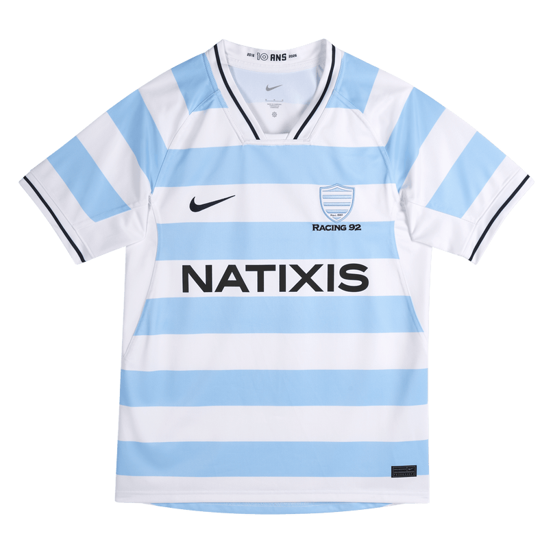 Racing 92 Mens Nike Stadium SS Jersey Home 25/26 |Replica Jersey | Nike Racing 25/26 | Absolute Rugby
