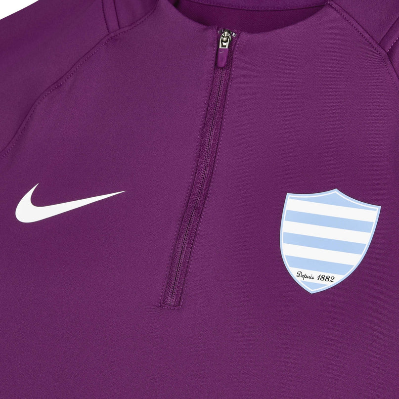 Racing 92 Mens Nike Training 1/4 Zip Top 25/26 |Outerwear | Nike Racing 25/26 | Absolute Rugby