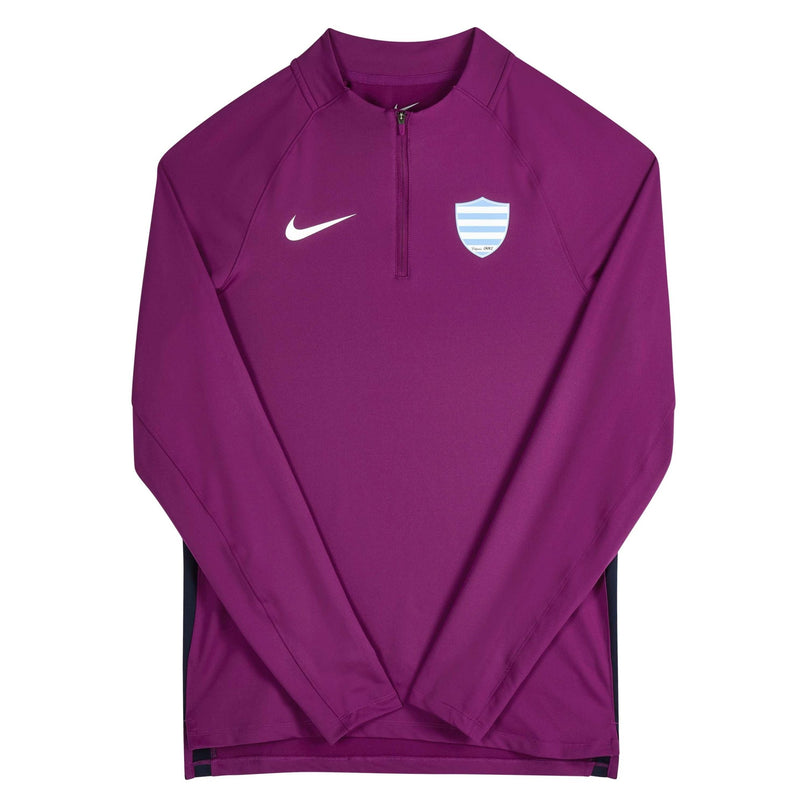 Racing 92 Mens Nike Training 1/4 Zip Top 25/26 |Outerwear | Nike Racing 25/26 | Absolute Rugby