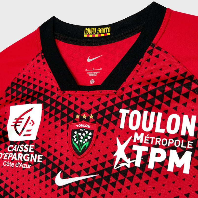 Rc Toulon Mens Nike Match Replica Ss Jersey Home 25/26 |Replica Jersey | Nike Toulon 25/26 | Absolute Rugby
