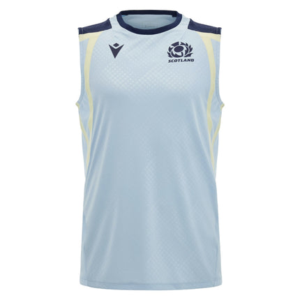2026-2027 Scotland Rugby Sleeveless Poly Shirt (Blue)_0