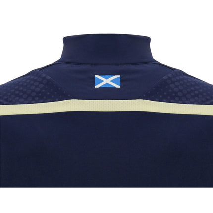 2026-2027 Scotland Rugby 1/4 Zip Training Top (Navy) - Kids_3