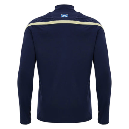 2026-2027 Scotland Rugby 1/4 Zip Training Top (Navy) - Kids_2