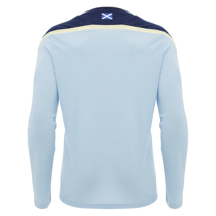 2026-2027 Scotland Rugby Training Poly LS Shirt (Blue)_2