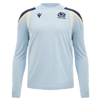 2026-2027 Scotland Rugby Training Sweatshirt (Blue)_0