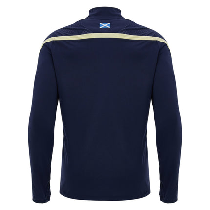 2026-2027 Scotland Rugby Training 1/4 Zip Top (Navy)_2