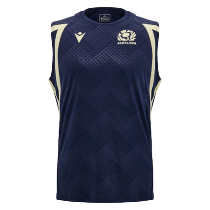 2026-2027 Scotland Rugby Sleeveless Training Shirt (Navy)_0