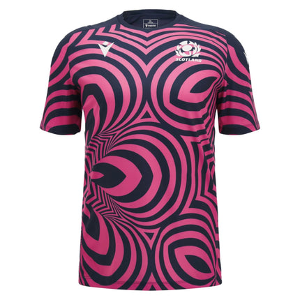 2026-2027 Scotland Rugby Warm Up Shirt (Pink)_0