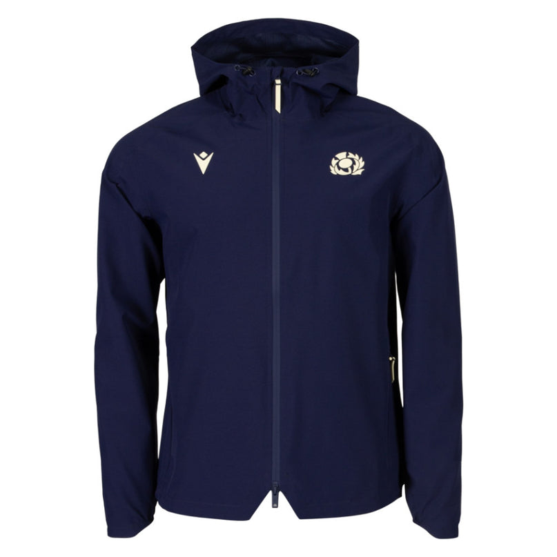 2026-2027 Scotland Rugby Ath Player Rainjacket (Navy)_0