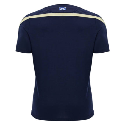2026-2027 Scotland Rugby Training Shirt (Navy/Sand)_1