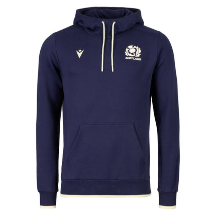 2026-2027 Scotland Rugby Travel Hoodie (Navy/Sand)_0