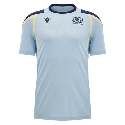 2026-2027 Scotland Rugby Training Shirt (Blue/Sand)_0