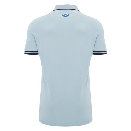 2026-2027 Scotland Rugby Travel Polo (Blue/Navy)_1