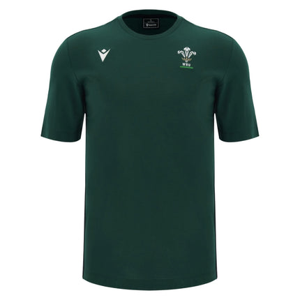 2026-2027 Wales WRU Rugby Cotton Travel Tee (Green)_0