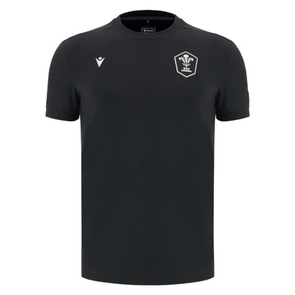 2026-2027 Wales WRU Rugby Athleisure Travel Shirt (Black)_0