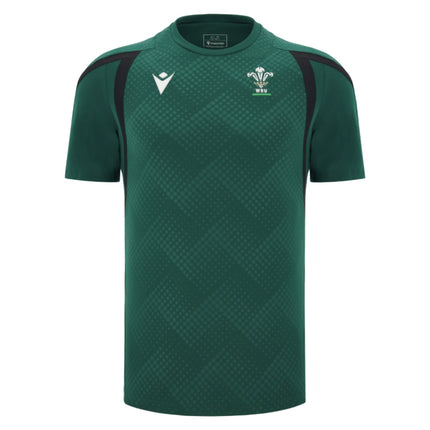 2026-2027 Wales WRU Rugby Training Shirt (Green) - Kids_0