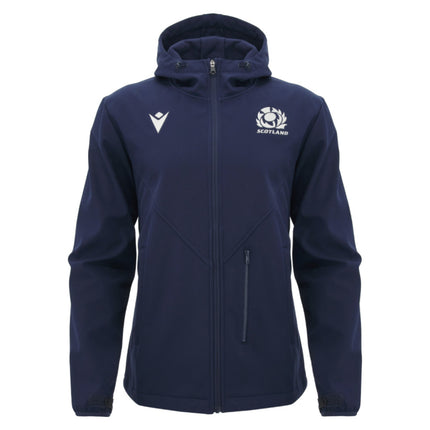 2026-2027 Scotland Rugby Softshell Jacket (Navy) - Kids_0