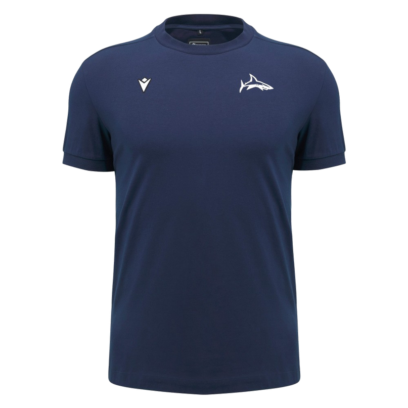 2026-2027 Sale Sharks Travel Cotton T-Shirt (Navy)_0
