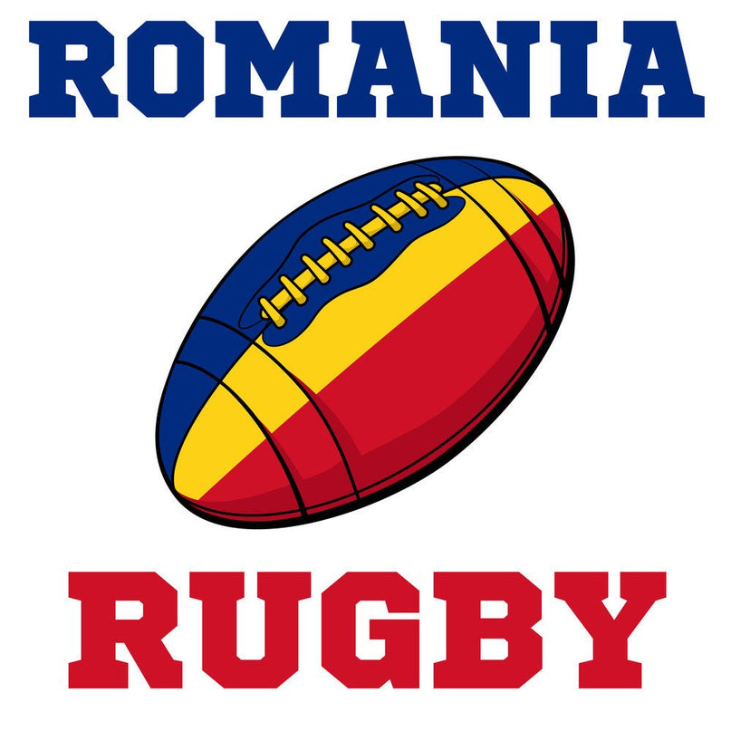 Romania Rugby Ball T-Shirt (Yellow) - Ladies |Product - Football Shirts | UKSoccershop | Absolute Rugby