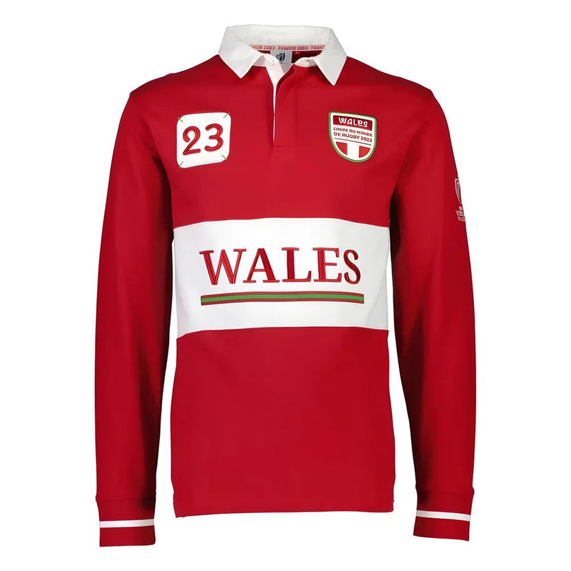 Rugby World Cup 2023 Wales Rugby - Red |Product - Training Tops | Sportfolio | Absolute Rugby