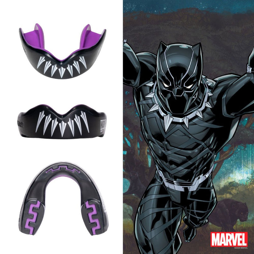 SafeJawz Marvel Black Panther Mouthguard Juniors |Mouthguard | SafeJawz | Absolute Rugby