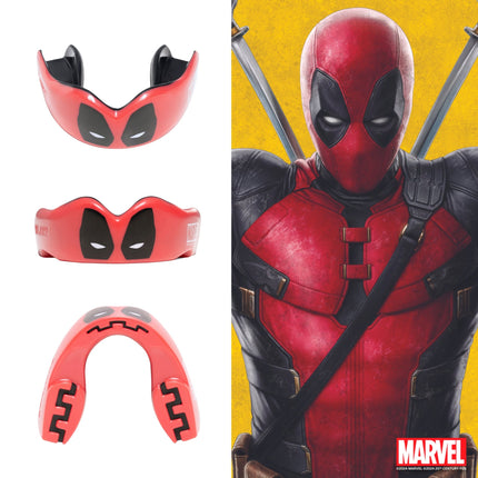 SafeJawz Marvel Deadpool Mouthguard Adults |Mouthguard | SafeJawz | Absolute Rugby