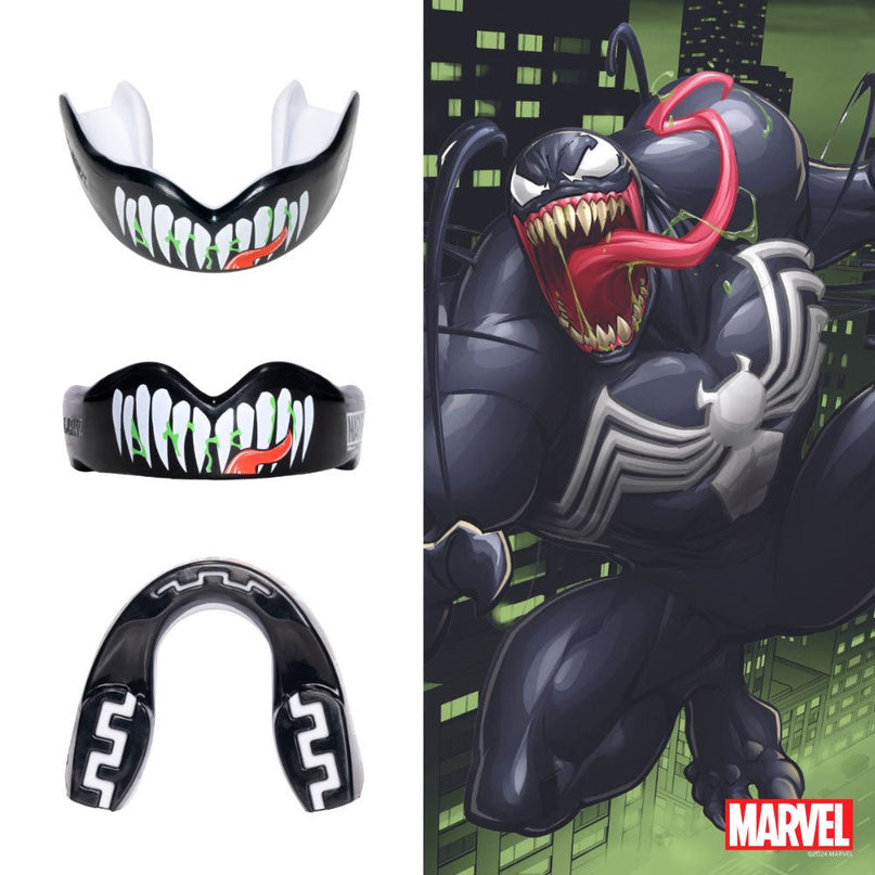 SafeJawz Marvel Venom Mouthguard Juniors |Mouthguard | SafeJawz | Absolute Rugby