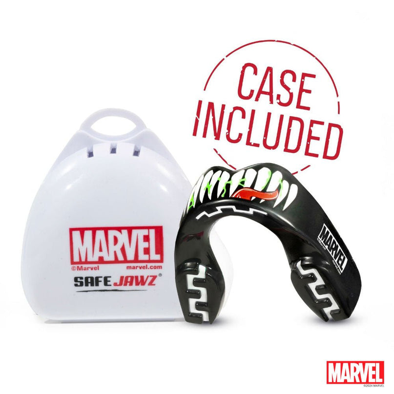 SafeJawz Marvel Venom Mouthguard Juniors |Mouthguard | SafeJawz | Absolute Rugby