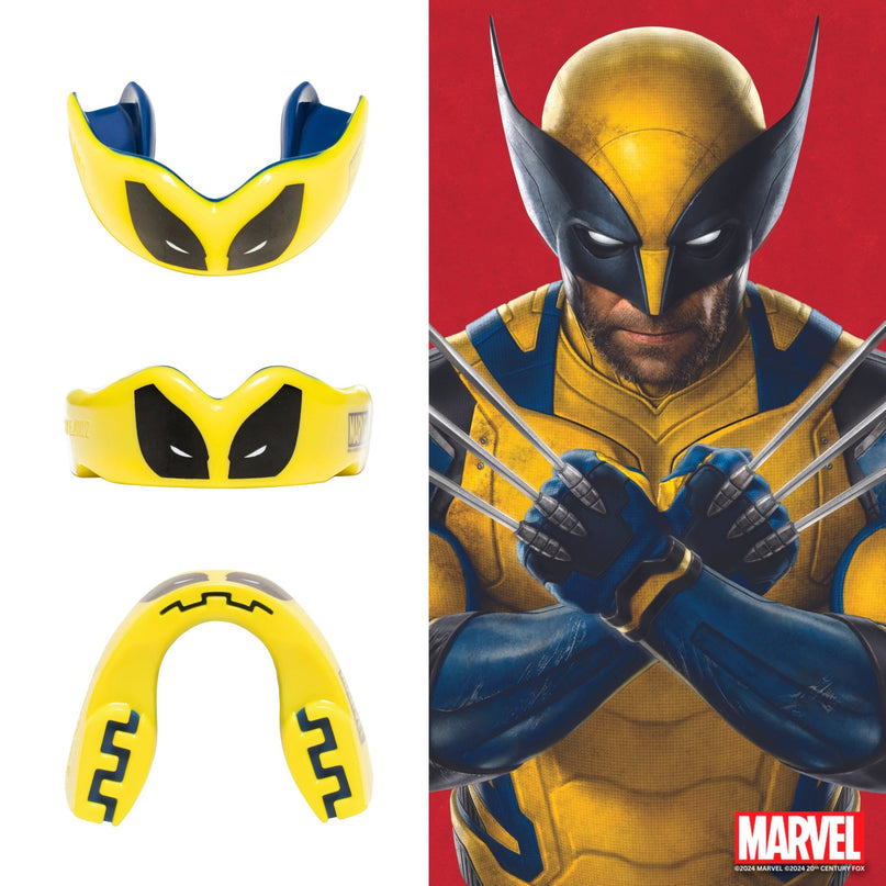 SafeJawz Marvel Wolverine Mouthguard Adults |Mouthguard | SafeJawz | Absolute Rugby