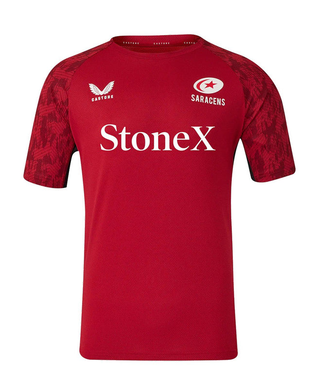 Saracens 25/26 Training Short Sleeve Tee |T-Shirt | Castore Saracens 25/26 | Absolute Rugby