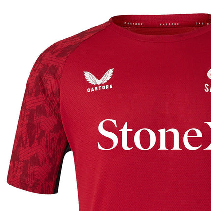 Saracens 25/26 Training Short Sleeve Tee |T-Shirt | Castore Saracens 25/26 | Absolute Rugby