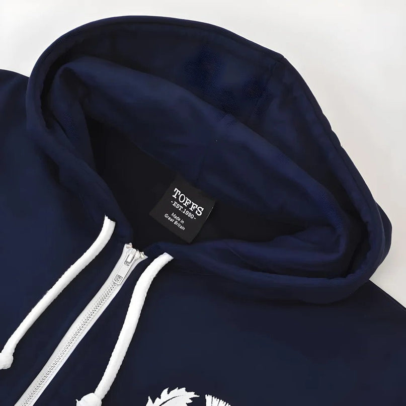 Scotland 1925 Vintage Rugby Zipped Hoodie - Navy |Product - General | Toffs | Absolute Rugby