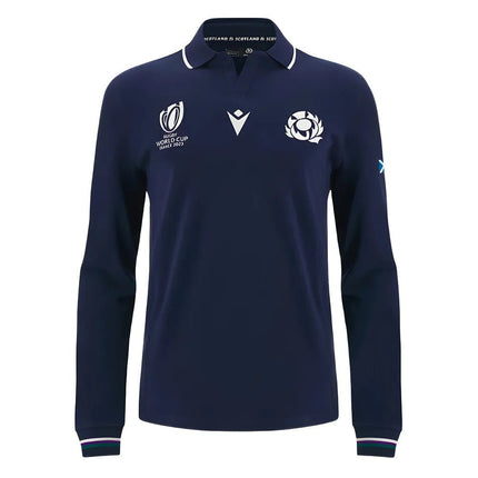 Scotland RWC 2023 Classic Home Rugby Shirt - Long Sleeve |Product - Football Shirts | Macron | Absolute Rugby