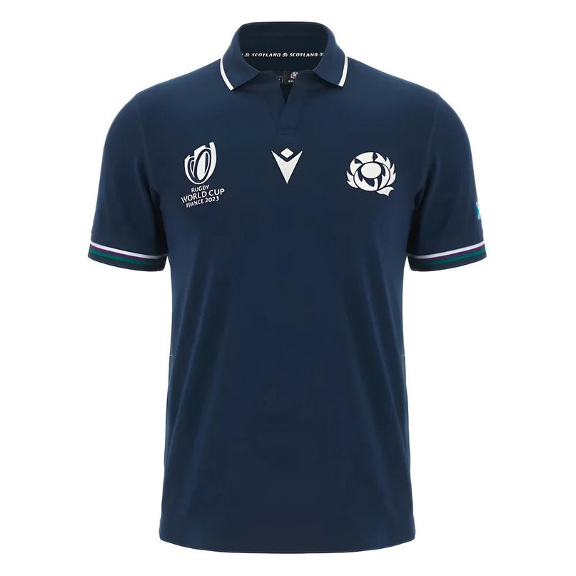 Scotland RWC 2023 Classic Home Rugby Shirt - Short Sleeve |Product - Football Shirts | Macron | Absolute Rugby