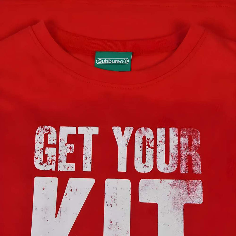Subbuteo Get Your Kit Off T-Shirt - Red |Product - Football Shirts | Toffs | Absolute Rugby