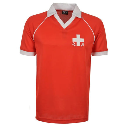 Switzerland 1980 Home Retro Football Shirt |Product - Football Shirts | Toffs | Absolute Rugby