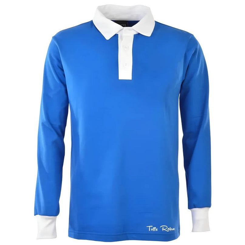 TOFFS Classic Retro Royal Long Sleeve Rugby Style Shirt |Product - Football Shirts | Toffs | Absolute Rugby