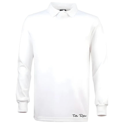 TOFFS Classic Retro White Long Sleeve Rugby Style Shirt |Product - Football Shirts | Toffs | Absolute Rugby