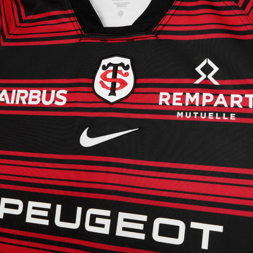 Toulouse Mens Nike Stadium SS Jersey Home 25/26 |Replica Jersey | Nike Toulouse 25/26 | Absolute Rugby