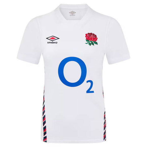 Umbro England Home Replica Jersey SS Wmns 24/25 |Womens Replica Jersey | Umbro RFU 24/25 | Absolute Rugby