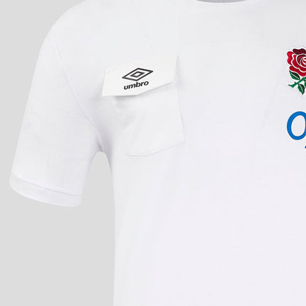 Umbro England Presentation Tee 24/25 |T-Shirt | Umbro RFU 24/25 | Absolute Rugby