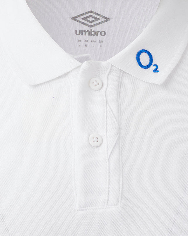 Umbro Men's England Rugby CVC Polo 24/25 |Polo Shirt | Umbro RFU 24/25 | Absolute Rugby