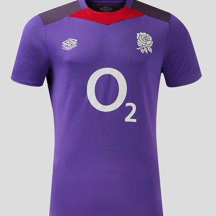 Umbro Men's England Rugby Gym Tee 24/25 - Purple |T-Shirt | Umbro RFU 24/25 | Absolute Rugby