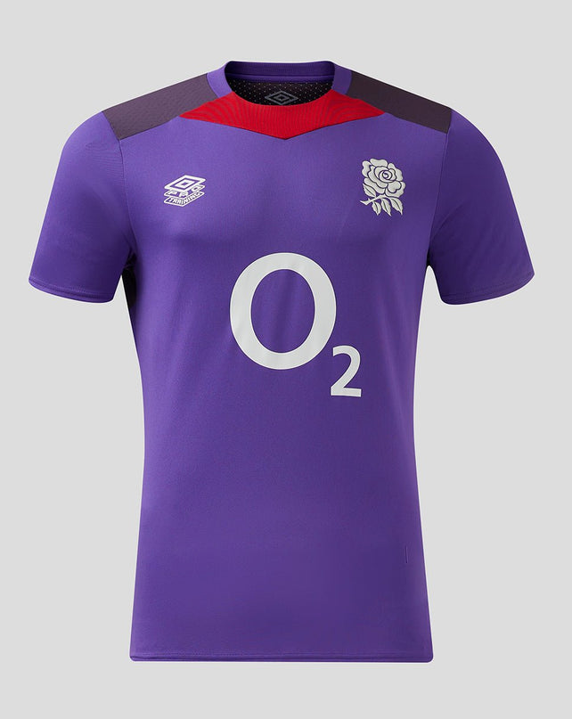 Umbro Men's England Rugby Gym Tee 24/25 - Purple |T-Shirt | Umbro RFU 24/25 | Absolute Rugby