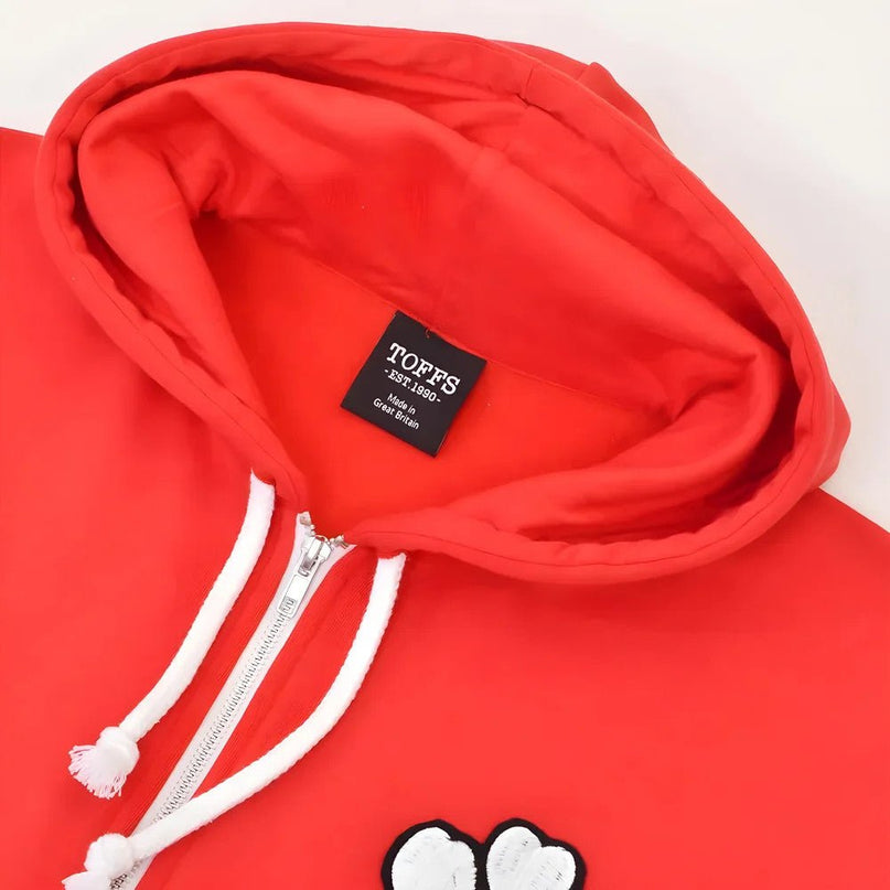 Wales 1905 Vintage Rugby Zipped Hoodie - Red |Product - General | Toffs | Absolute Rugby