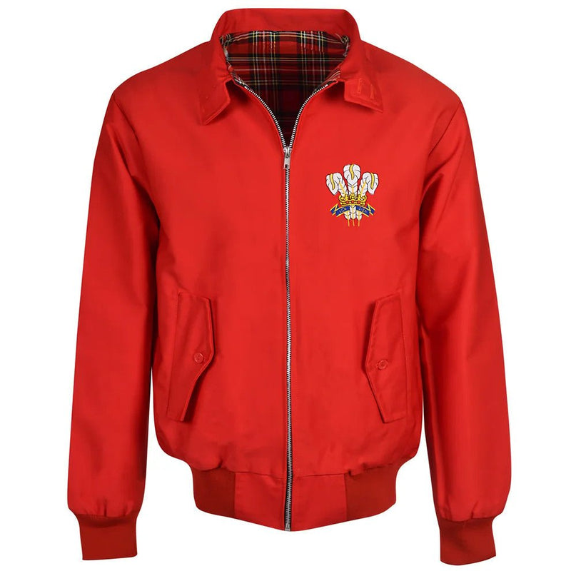 Wales Rugby Red Harrington Jacket |Product - Football Shirts | Toffs | Absolute Rugby
