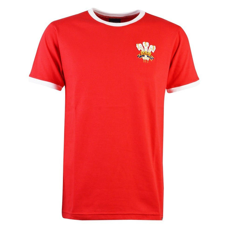 Wales Rugby T-Shirt - Red/White Ringer |Product - T-Shirt | Toffs | Absolute Rugby